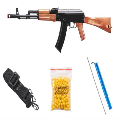Classic Ak Airsoft Foldable Stock Light Weight Airsoft AK-74 AEG - Black & Wood Entry Level