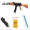 Classic Ak Airsoft Foldable Stock Light Weight Airsoft AK-74 AEG - Black & Wood Entry Level view 1