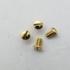 4 x 1911 Pistol Grip Screws - Handles Polished with Real 24k Gold Plated view 3