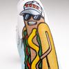 Pins & Aces Chicago Dog Putter Cover - Premium, Hand-Made Leather, Hi Quality Headcover - Chicago Dog Styled, Tour Quality Golf Club Cover - Style and Customize Your Golf Bag (Blade) view 2