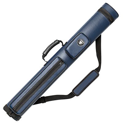 Adhafera Pool Cue Case, 2 X 2 Hard Pool Stick Case, Made of Faux Leather Billiards Accessories