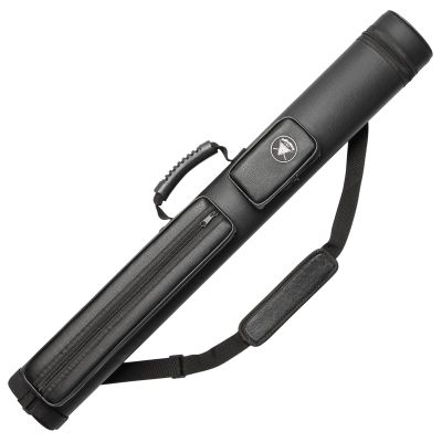 Adhafera Pool Cue Case, 2 X 2 Hard Pool Stick Case, Made of Faux Leather Billiards Accessories