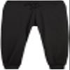 Sweet Hearts Girls Sweatpants - 3 Pack Super Soft Performance Jogger Girls Pants: Made in USA (Sizes 5-18), Size 18, Black/Black/Black view 4
