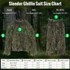 Slendor 6 in 1 Ghillie Suit, 3D Camouflage Hunting Apparel Camo Hunting Clothes, Bushman Costume Suitable for Unisex Adults/Youth (S/M/L/XL/XXL) view 3