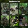 Slendor 6 in 1 Ghillie Suit, 3D Camouflage Hunting Apparel Camo Hunting Clothes, Bushman Costume Suitable for Unisex Adults/Youth (S/M/L/XL/XXL) view 4