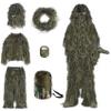 Slendor 6 in 1 Ghillie Suit, 3D Camouflage Apparel Camo Halloween Clothes, Bushman Costume Suitable for Unisex Adults/Youth (S/M/L/XL/XXL) view 1