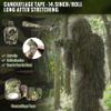 Slendor 6 in 1 Ghillie Suit, 3D Camouflage Apparel Camo Halloween Clothes, Bushman Costume Suitable for Unisex Adults/Youth (S/M/L/XL/XXL) view 2