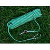 10mm Climbing Rope Outdoor Static Rock Rope High Strength Safety Rappelling Rope 32ft 66ft 131ft 262ft 525ft Heavy Duty Rope for Hiking Mountaineering Training Rescue Fire Escape ( Color : Green , Siz view 1