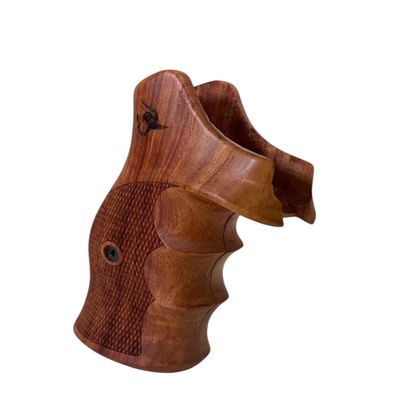 New! Wood Grip Compatible with Taurrus Raging Bull/Raging Hunter 454 460 480 500 Rough Texture/Checker Hardwood#Rag01