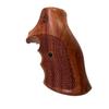 New! Wood Grip Compatible with Taurrus Raging Bull/Raging Hunter 454 460 480 500 Rough Texture/Checker Hardwood#Rag01 view 2