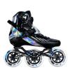 Delta Acceleration Adult Carbon Professional Freestyle Speed Slalom Inline Skate Unisex (EU 40 / USM 7.5 / USL 8 / 260mm) view 1