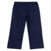 YiZYiF Boys Elastic Waist Pants Kids School Uniform Slacks Pants with Pockets 1-16 Years Navy Blue 3-4 Years view 1
