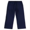 YiZYiF Boys Elastic Waist Pants Kids School Uniform Slacks Pants with Pockets 1-16 Years Navy Blue 3-4 Years view 2