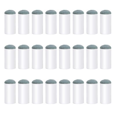 LLMSIX 24 Pieces 13 Mm Pool Cue Tips Pool Stick Tips Slip on Cue Tips Replacement Pool Table Accessories for Pool Stick Billiard Cue Tips Replacements for Pool Cues and Snooker(Blue)