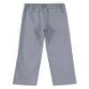 YiZYiF Boys Elastic Waist Pants Kids School Uniform Slacks Pants with Pockets 1-16 Years Grey 1-2 Years view 2