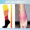 fenglaoda Compression Socks for Women Men 3 Pairs Graduated Compression Support Circulation Socks for Nurses view 4