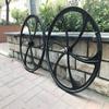 26 inch Bicycle Mag Wheels Set & 22T Flywheel Combo, Magnesium Wheel Rims 100 * 120mm - Gas Motorized Bicycle Rim Front & Rear view 3