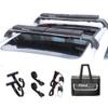 Universal Car Soft Roof Rack for Kayak/Canoe/Surfboard/SUP/Snowboard,Roof Rack Pads Carrier System Include 2 16FT Tie Down Straps,2 Ratchet Pulley Ropes,2 Hood Loops and Storage Bag with Crossbar view 1