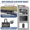 Universal Car Soft Roof Rack for Kayak/Canoe/Surfboard/SUP/Snowboard,Roof Rack Pads Carrier System Include 2 16FT Tie Down Straps,2 Ratchet Pulley Ropes,2 Hood Loops and Storage Bag with Crossbar view 2