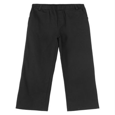 renvena Boys School Uniform Straight-Fit Flat-Front Dress Pants Black 2 Years