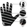 Beast AT Least Youth Football Gloves, Breathable Performance Football Gloves for Kids & Adults, Sticky Wide Receiver & Ideal for Ultimate Grip & Comfort (Black, Youth XL/Adult M) view 2