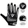 Beast AT Least Youth Football Gloves, Breathable Performance Football Gloves for Kids & Adults, Sticky Wide Receiver & Ideal for Ultimate Grip & Comfort (Black, Youth XL/Adult M) view 3