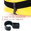 MOOKEENONE 20 x Headlamp Clips, Attachment Head Light Clamps Black Set Headlamp Hard hat Safety Cap Hook Outdoor Tools view 2