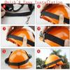 MOOKEENONE 20 x Headlamp Clips, Attachment Head Light Clamps Black Set Headlamp Hard hat Safety Cap Hook Outdoor Tools view 3