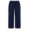 renvena Boys School Uniform Straight-Fit Flat-Front Dress Pants Navy Blue 4 Years view 3