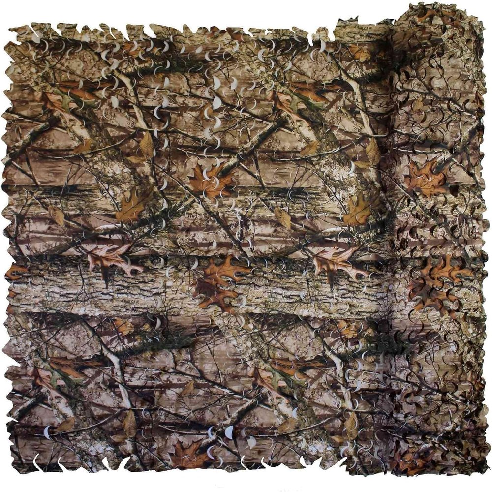 Fousam Camo Netting, Camouflage Netting Bulk Roll 10X10 10X20 20X20 for Hunting Party Decoration Sunshade