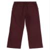 renvena Boys School Uniform Straight-Fit Flat-Front Dress Pants Burgundy 4 Years view 2