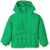 Amazon Essentials Toddler Boys' Quilted Pullover Jacket, Green, 3T view 1