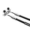 Roykaw EZGO Golf Cart Brake Cable Set, Both Driver & Passenger Side for TXT/Medalist 1994-Up Gas/Electric Models, Replaces OEM # 70716-G03, 70273-G03, 70969-G03 view 3