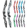 21/23/25 Inch ILF Recurve Bow Riser Aluminum CNC Milling Recurve Bow Riser Targeting Takedown Recurve Bow Riser Right Handed ILF Device for RH and and LH (23 inch/Left Hand, Tactical) view 1