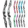 21/23/25 Inch ILF Recurve Bow Riser Aluminum CNC Milling Recurve Bow Riser Targeting Takedown Recurve Bow Riser Right Handed ILF Device for RH and and LH (23 inch/Right Hand, Smoke) view 1