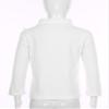 Hansber Kids Boys Girls Thermal Underwear Top Long Sleeve Sweater Turtleneck T-Shirts Winter Base Shirts White 9-10 view 4
