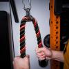 AWEFRANK Deluxe Tricep Rope Pull Down Cable, 27 & 36 Inch Rope Length, Easy to Grip & Non-Slip Cable Attachment for Gym Workout Exercise view 4