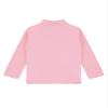 Hansber Kids Boys Girls Thermal Underwear Top Long Sleeve Sweater Turtleneck T-Shirts Winter Base Shirts Pink 9-10 view 4