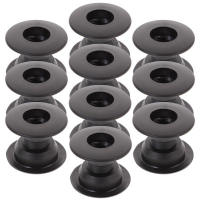 Table Foosball Bushings,10Pairs Table Football Board Bearings, Football Bearing Rods Foosball Table Machine Accessories, Foosball Table Shafts Covers Parts (Hole Diameter 16mm)