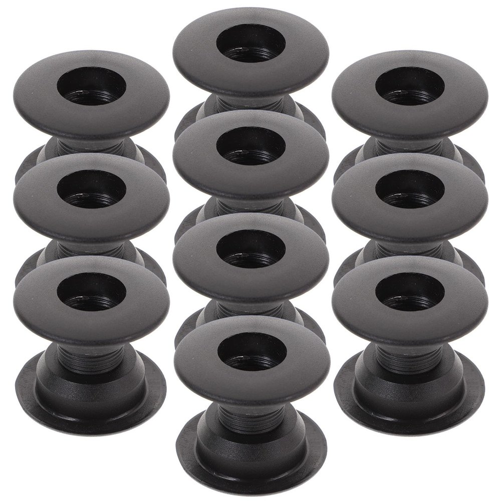 Table Foosball Bushings,10Pairs Table Football Board Bearings, Football Bearing Rods Foosball Table Machine Accessories, Foosball Table Shafts Covers Parts (Hole Diameter 16mm)
