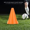 6pcs Traffic Cones Sport Training, Soccer Cones Soccer Practice Equipment for Soccer, Skating, Football, Basketball Training(Orange) view 2