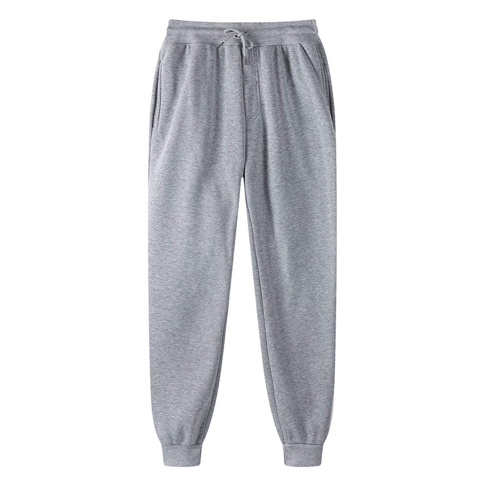 Sweatpants for Women High Waist Drawstring Jogger Sweat Pants Cozy Loose Workout Sporty Athletic Trousers Grey