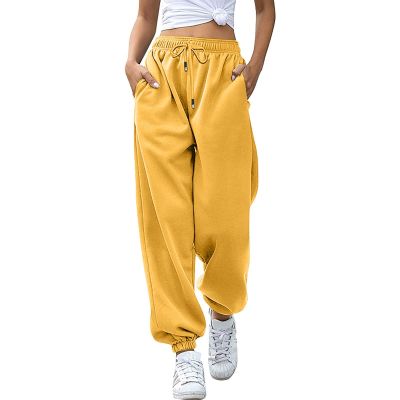 Sweatpants for Women High Waist Comfy Cotton High Waist Jogger Pants Workout Running Sports Pants