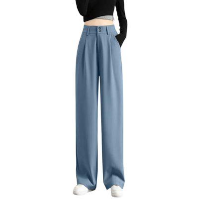 Bootcut Yoga Pants for Women Stretch High Wasit Business Casual Petite Yoga Work Wide Leg Pants Grey