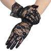 Fafcitvz Women Party Lace Gloves Bridal Opera Evening Wedding Tea Party Prom Cosplay (Black Lace) view 2