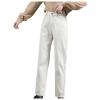 Fleece Lined Leggings Women Winter Warm Athletic Jogger Soft Thermal Hiking Yoga Pants Lounge Pants Fluffy Sleepwear Beige view 3