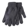 Gelante Adult Winter Knitted Magic Gloves Wholesale Lot 12 Pairs 70-9901-DK Gray-12 Pairs view 2