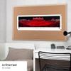 NC State Football, Light It Red - Unframed Poster by Blakeway Panoramas view 2