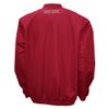 Franchise Club Men's Big Logo Windshell V-Neck Pullover Jacket (Ohio State, Large) view 2