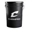 6 Gallon Bucket with 30 CBB-200US USSSA Baseballs and Drink Can Sleeve view 2